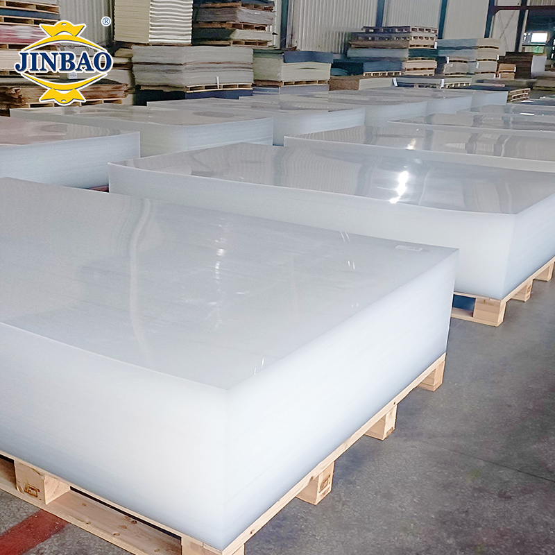 JINBAO Custom Size 3mm 4mm Scratch Resistant Pmma Acrylic Sheet