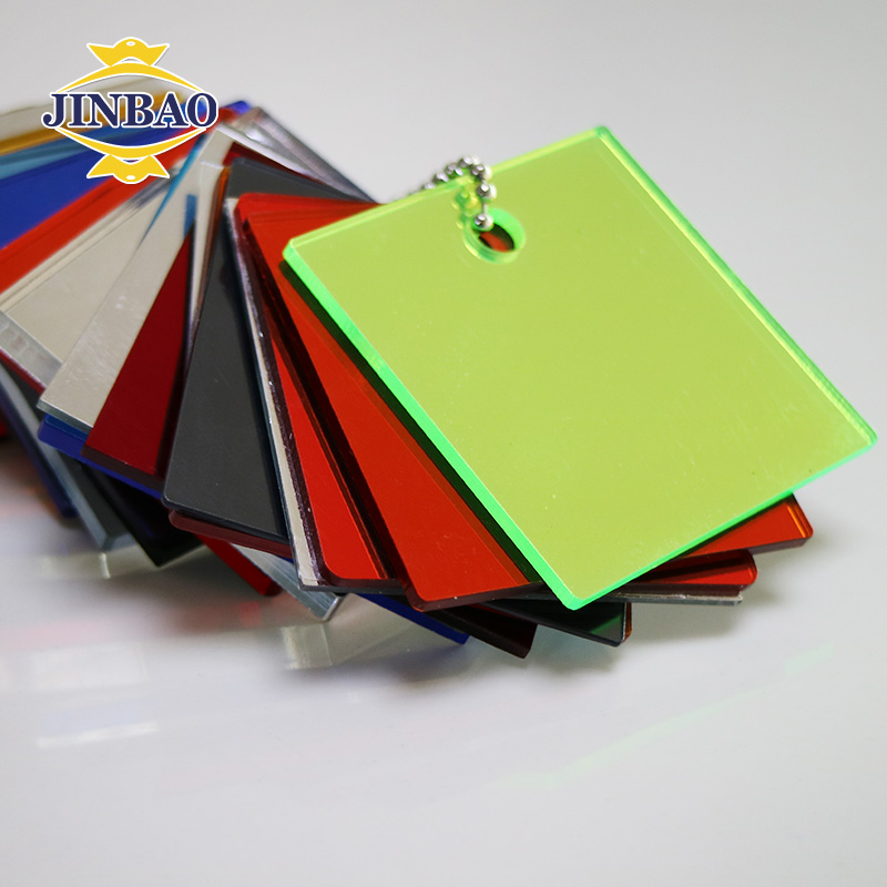 Custom Different Thickness silvery clothes 3mm Mirror Cast Acrylic Sheet