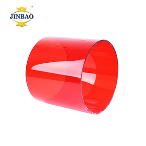 JINBAO Color translucence Plexiglass Acrylic Tube Customized