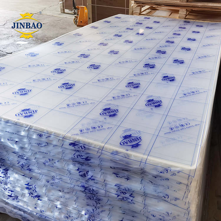JINBAO High Quality 4*8ft Transparent Extrude Pmma Acrylic Sheet