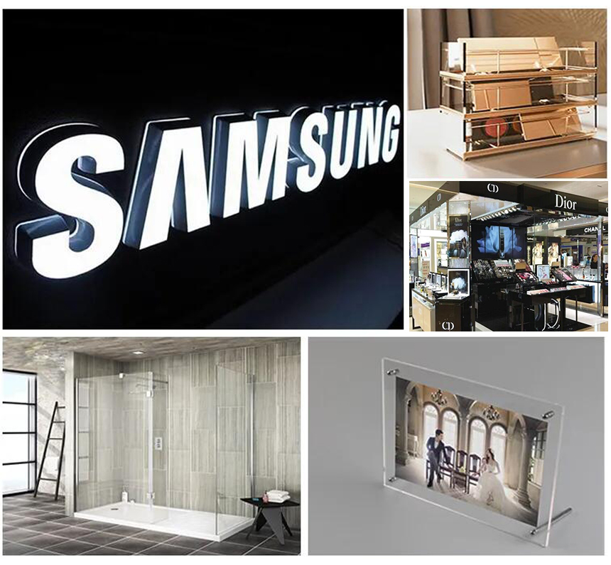 Applications of acrylic sheets