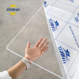 JINBAO Hot sale colored acrylic sheets pmma board customized 1220*2440 mm plastic glass sheets