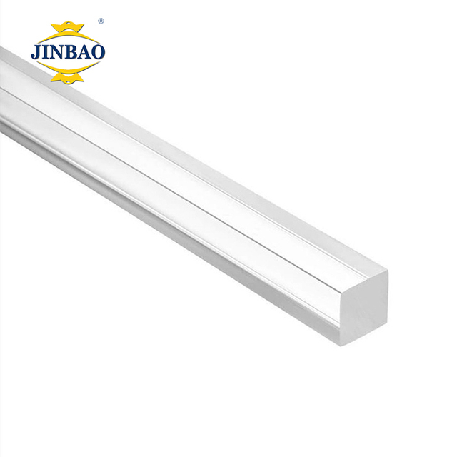JINBAO Triangular Rectangular Square Round Acrylic Rod Custom Shaped