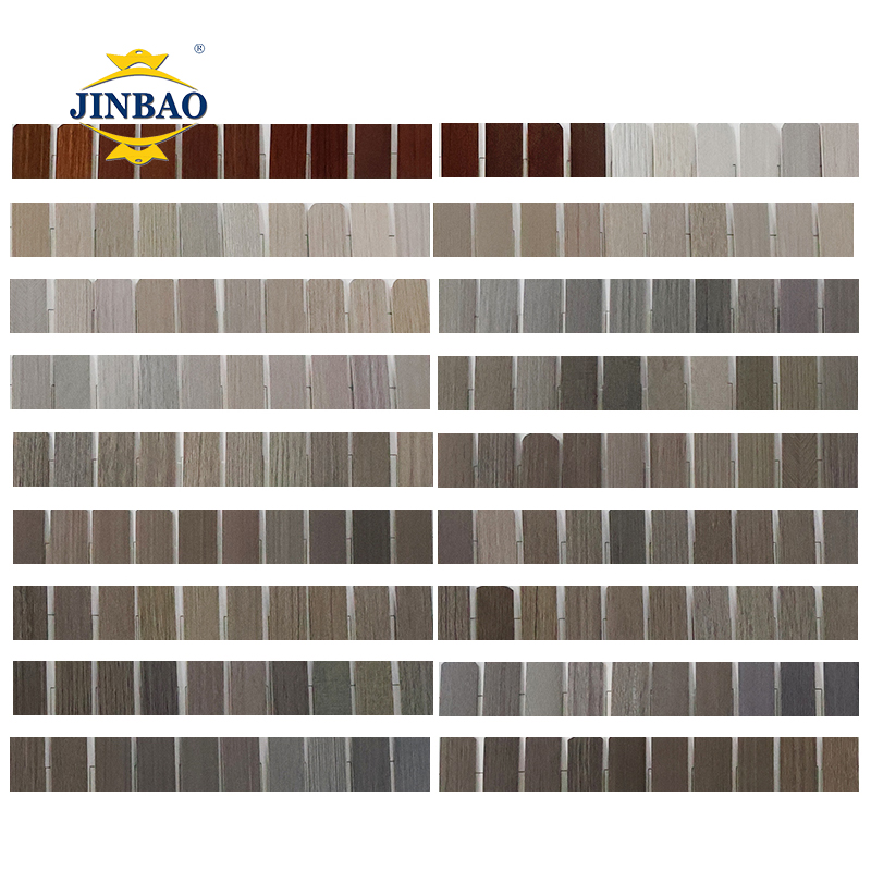 JINBAO PVC Resin Edge Banding Excellent Form Ability Eco-Friendly