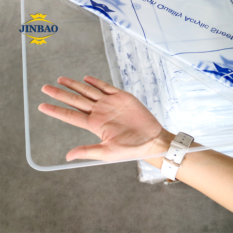 JINBAO Wholesale High Transparency Transparent Cast Decorative Acrylic Sheet
