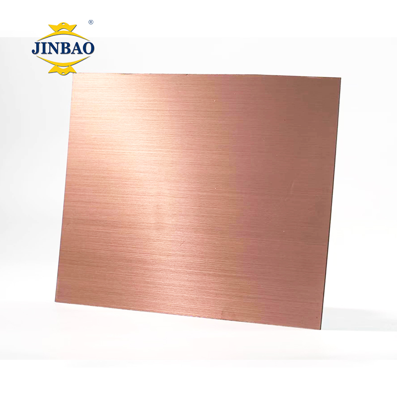 JINBAO ABS Two Layer Colored Plastic Sheet Double ABS Sheet for Laser Engraving
