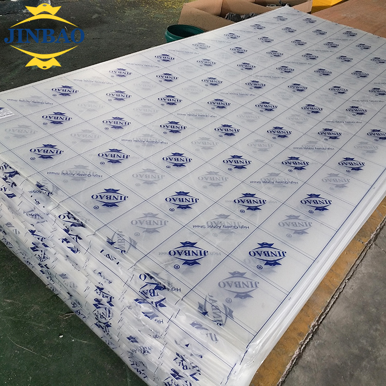 JINBAO Direct Sale 1220*2440mm 30 Mm Thick Acrylic Color Sheets Pmma Board