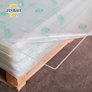 JINBAO laser cutting cheap price white acrylic glass sheet 