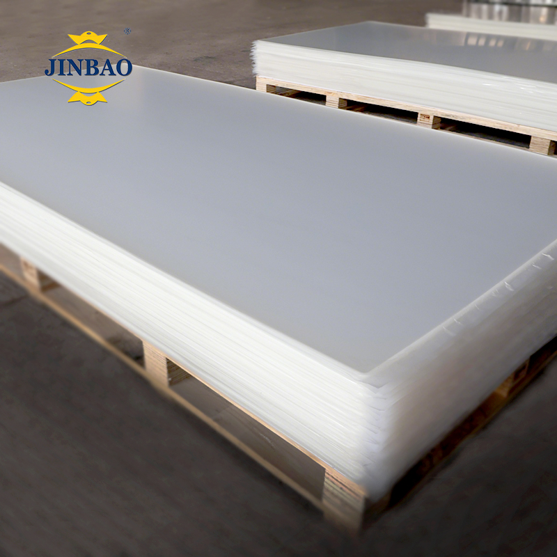 JINBAO Customized Decorative Different Color Sizes Flexible Good Price Frosted Acrylic Board 