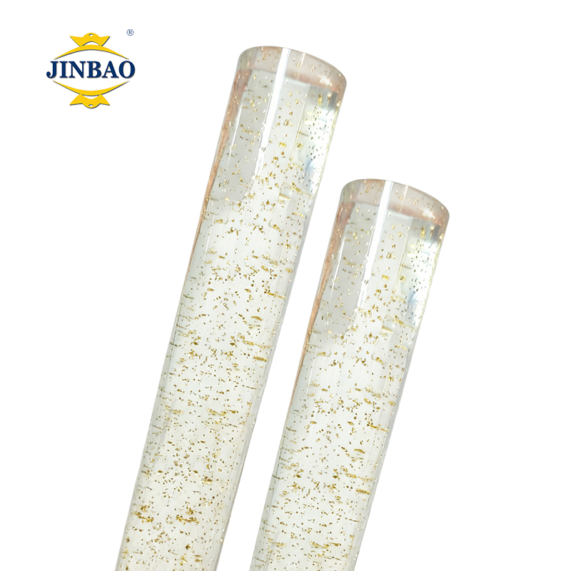 JINBAO Triangular Rectangular Square Round Acrylic Rod Custom Shaped