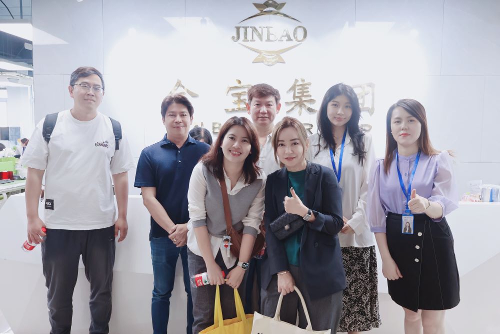 Thailand Customers Visited Jinbao (2)