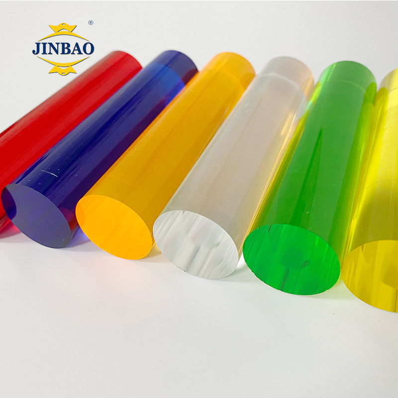 JINBAO Colored Cell Cast Acrylic Rods