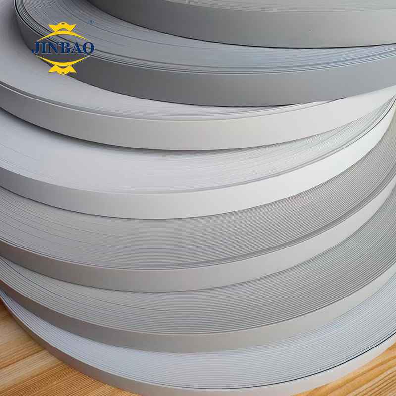 JINBAO PVC Resin Edge Banding Excellent Form Ability Eco-Friendly