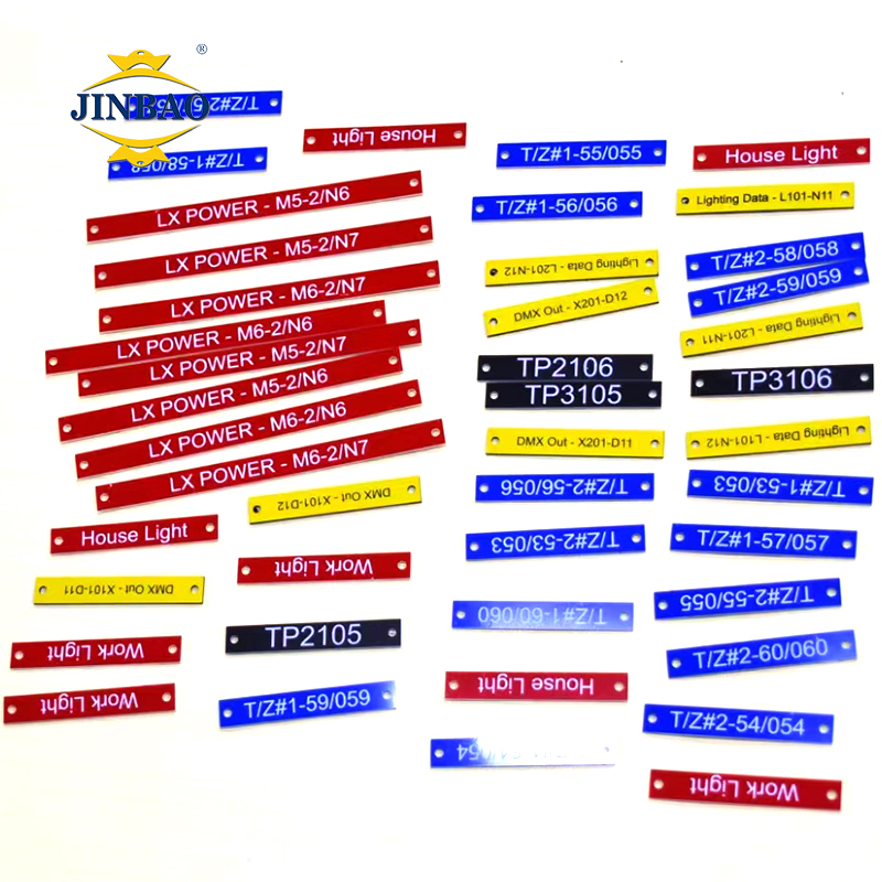 JINBAO Hot Sale Abs Double Color Sheet Custom Double Color Engraving Sheet