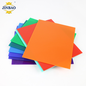 JINBAO Wholesale Good Quality Cutting Colored Acrylic Sheet