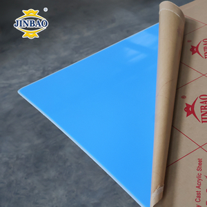 JINBAO 1220*2440mm 1 Inch Thick Color Plastic PMMA Cast Acrylic Sheet