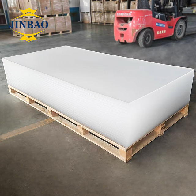JINBAO 1220*2440mm 1 Inch Thick Color Plastic PMMA Cast Acrylic Sheet