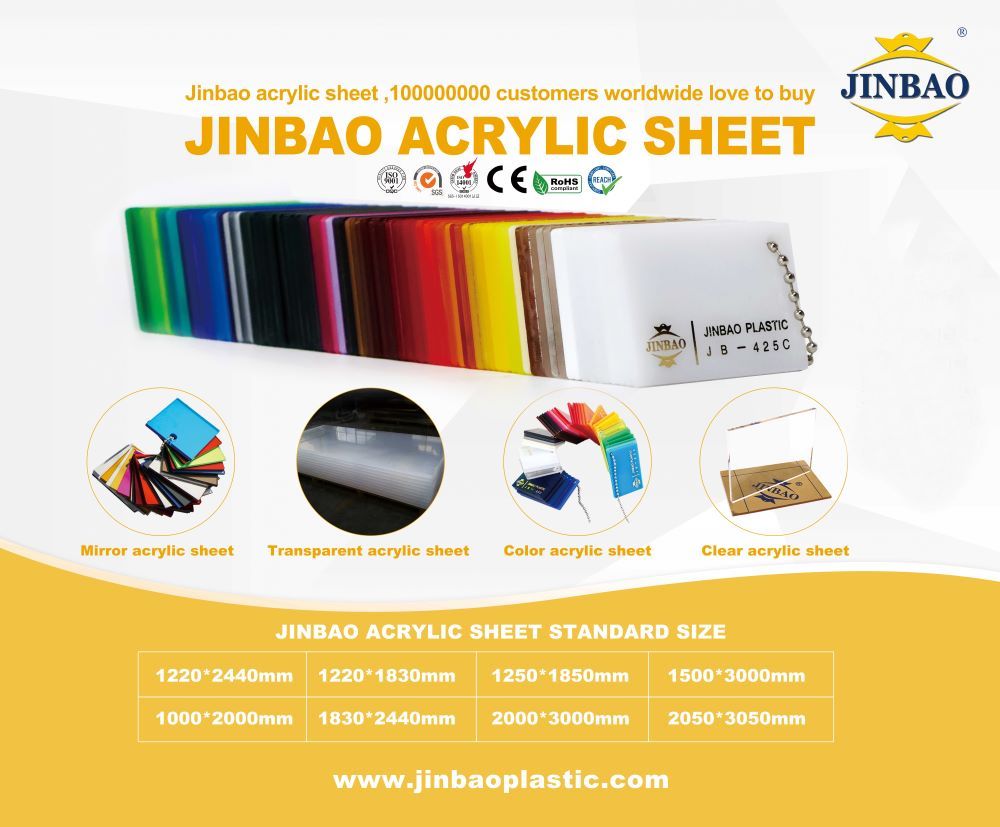 Jinbao Plastics Premium Acrylic Sheets at SIGN CHINA 2024