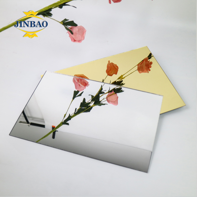 Custom Different Thickness silvery clothes 3mm Mirror Cast Acrylic Sheet
