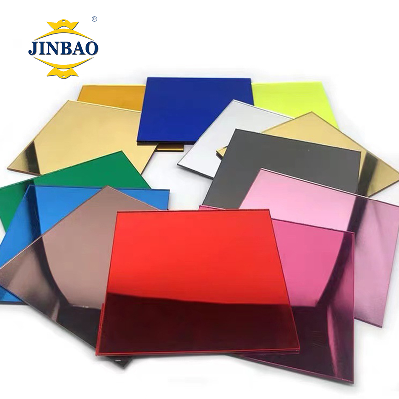 Custom Different Thickness silvery clothes 3mm Mirror Cast Acrylic Sheet