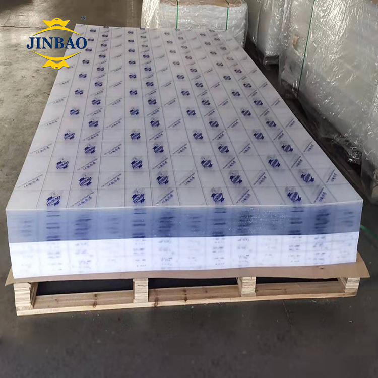  JINBAO Marble Pattern Fashion Gold Glitter Cast Acrylic Plastic Sheet 