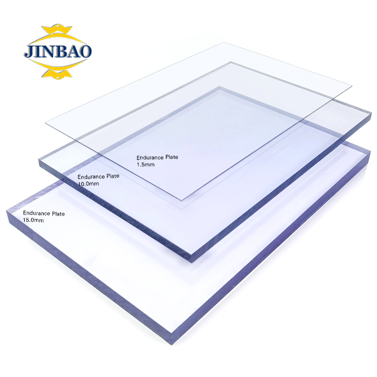 1mm 2mm 3mm Scratch Resistant Hard Coated Transparent Polycarbonate Clear Color Pc Solid Sheet