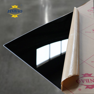 JINBAO Colored Curved Perspex High Gloss Wall Color Acrylic Board