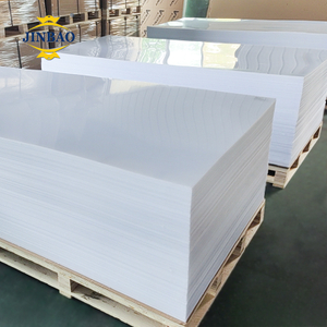 JINBAO Good Quality Anti Static 1220x2440mm Thickness 2mm/3mm/5mm White Bathtub Acrylic Sheet 