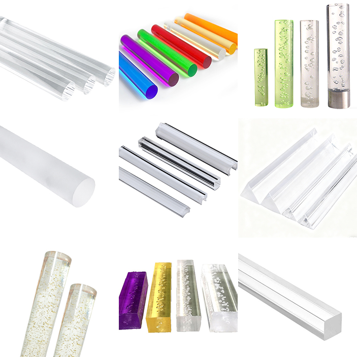 JINBAO Customized Clear Acrylic Rod