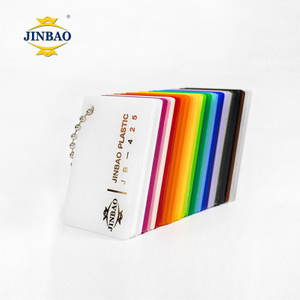 JINBAO 4*6 4*8 High Resistance Anti Scratch Color Acrylic Sheets