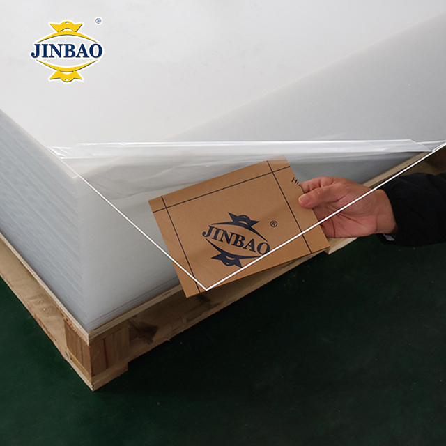 JINBAO 12mm Size 8ft X 4ft Transparent Cast Extrude Acrylic Board