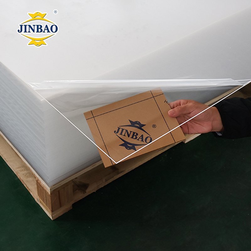 JINBAO 12mm Size 8ft X 4ft Transparent Cast Extrude Acrylic Board