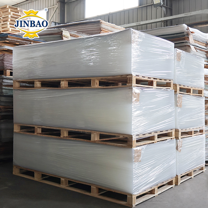JINBAO 1220*2440mm Cast Transparent plastic acrylic glass sheet