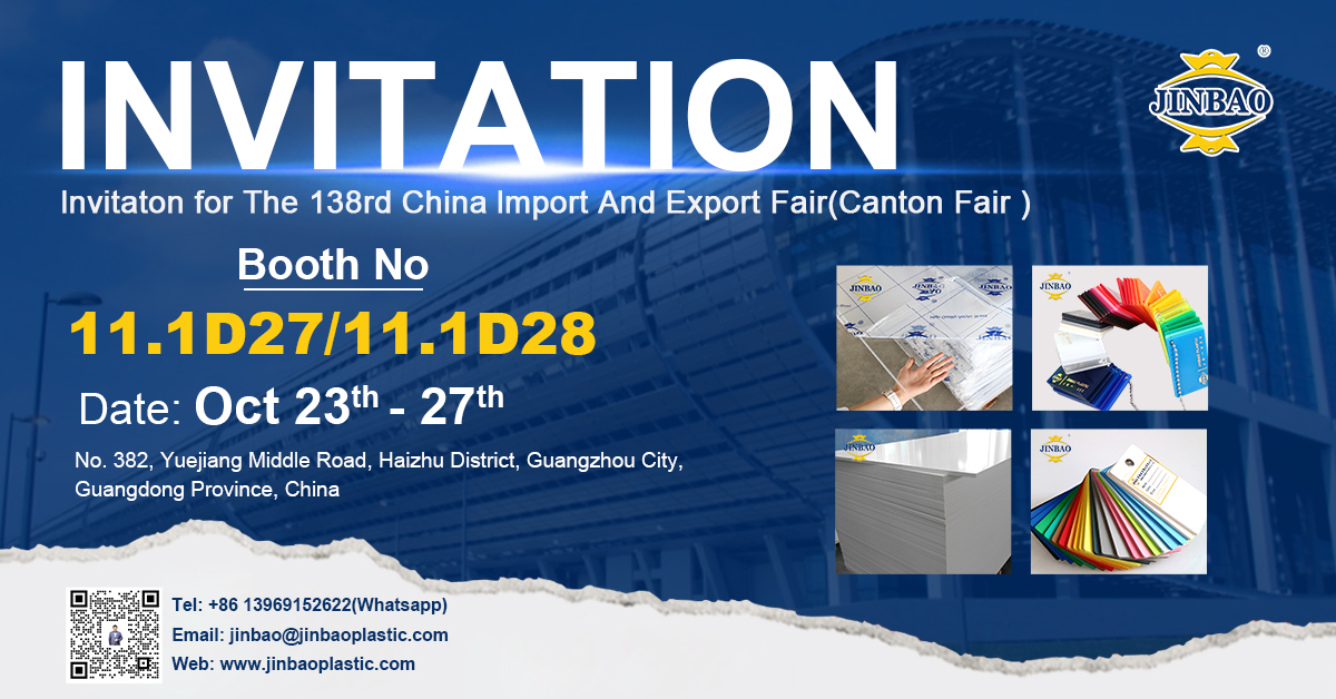 Are You Ready to Discover Premium Plastic Sheets at the 138th Canton Fair?