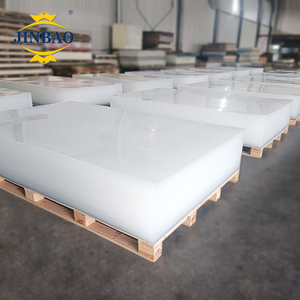 JINBAO Custom Size 3mm 4mm Scratch Resistant Pmma Acrylic Sheet