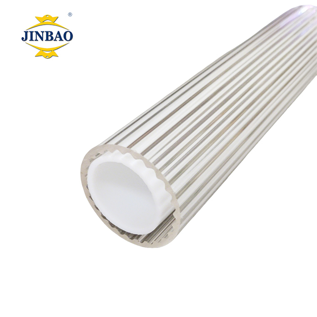 JINBAO Customized Vertical Stripes Acrylic Tube 