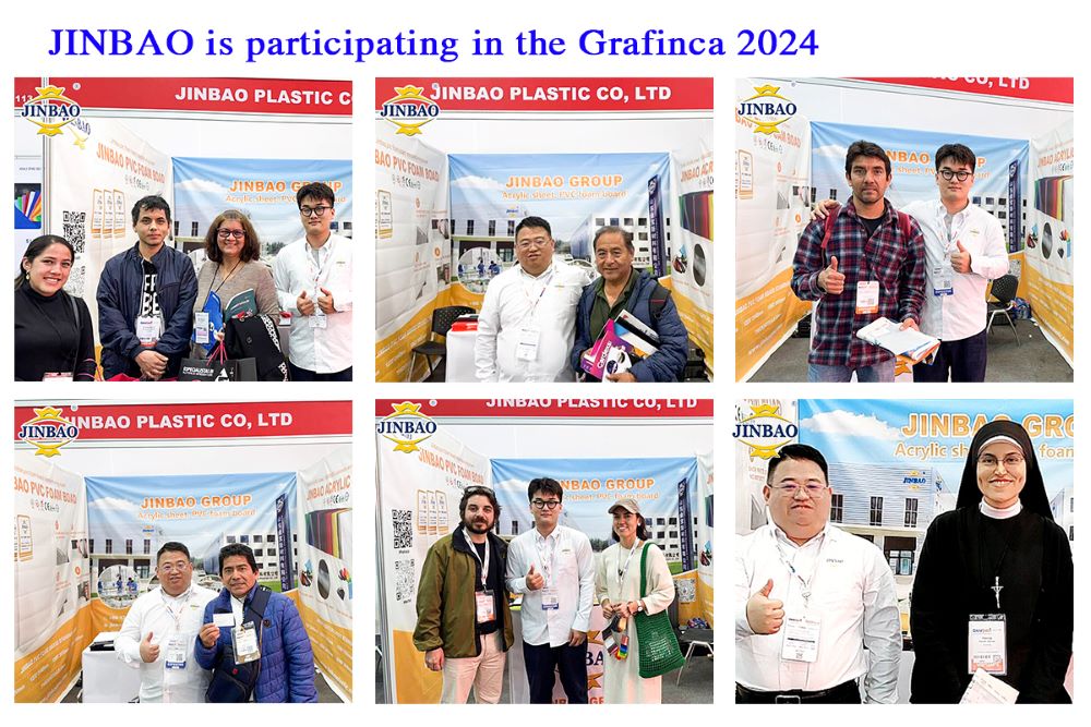  Jinbao Plastic Dazzles at Grafinca 2024 and SIGN CHINA 2024