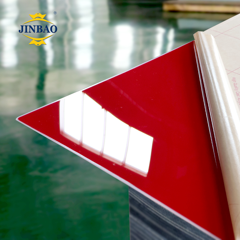 JINBAO 12mm Size 8ft X 4ft Transparent Cast Extrude Acrylic Board