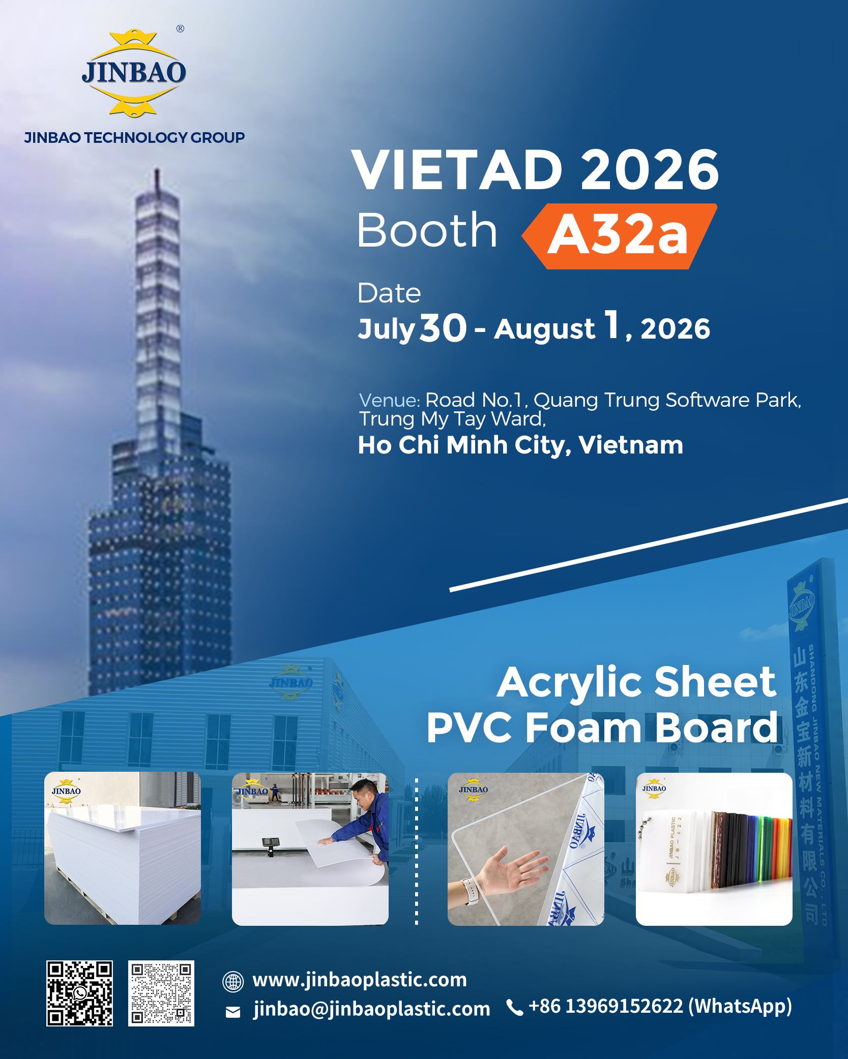 Meet Jinbao Technology Group at VIETAD 2026