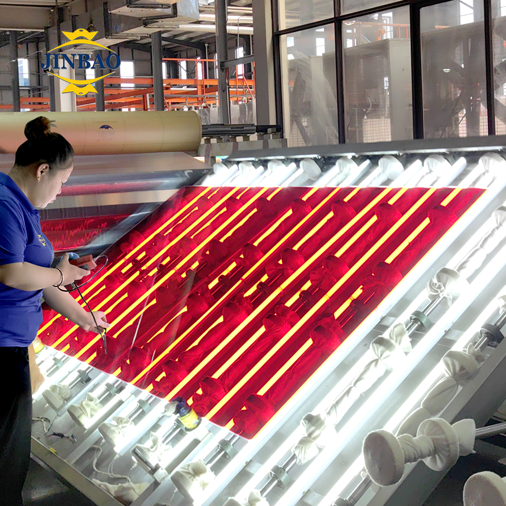 JINBAO 1220*2440mm 1 Inch Thick Color Plastic PMMA Cast Acrylic Sheet